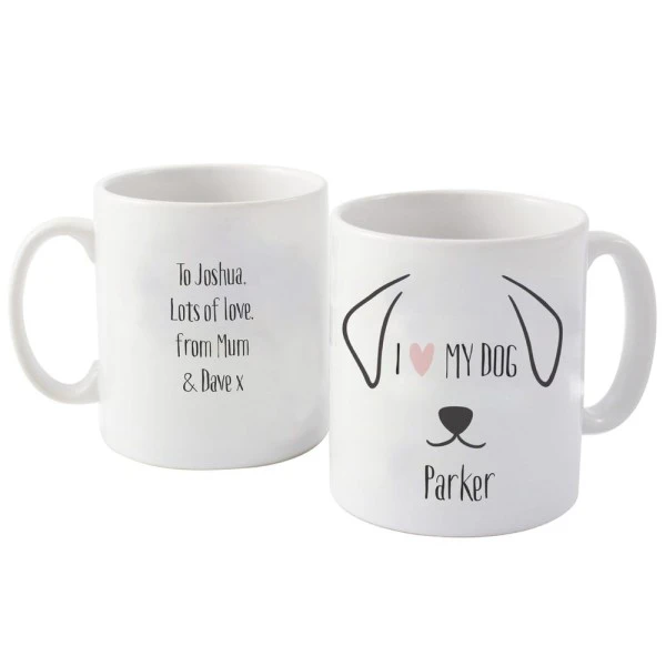 Personalised Dog Features Mug 2 Personalised Dog Features Mug - Image 2