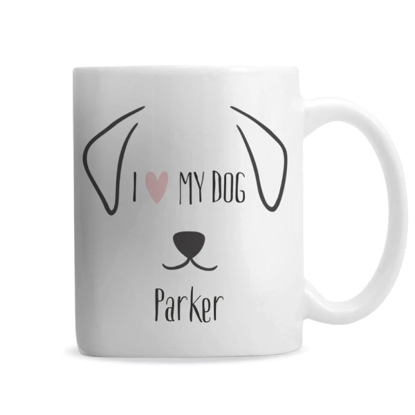 Personalised Dog Features Mug 3 Personalised Dog Features Mug - Image 3