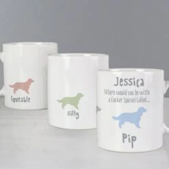 Personalised Cocker Spaniel Dog Breed Mug -PERSONALISE STORE p0805g09 2
