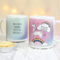 Personalised Unicorn Mug -PERSONALISE STORE p0805g13 4