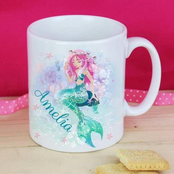 Personalised Mermaid Mug 3 Personalised Mermaid Mug - Image 3