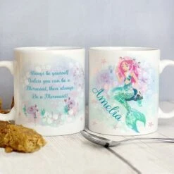 Personalised Mermaid Mug 8 Personalised Mermaid Mug -PERSONALISE STORE p0805g77 3