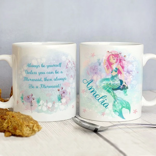 Personalised Mermaid Mug 4 Personalised Mermaid Mug - Image 4