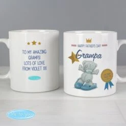 Personalised Me To You Slippers Mug -PERSONALISE STORE p0805h35 4