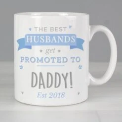 Personalised Blue Promoted To Mug -PERSONALISE STORE p0805h61 3