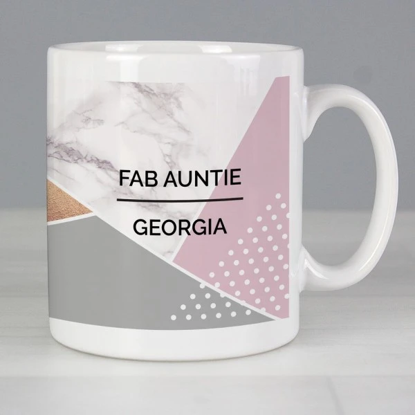 Personalised Geometric Mug 6 Personalised Geometric Mug - Image 6