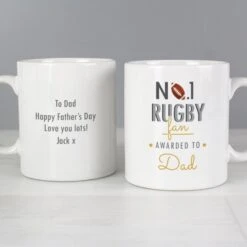 Personalised No.1 Rugby Fan Mug -PERSONALISE STORE p0805i47 2