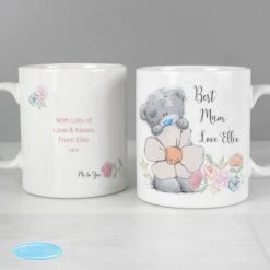 Personalised Me To You Floral Mug 10 Personalised Me To You Floral Mug -PERSONALISE STORE p0805i50 4