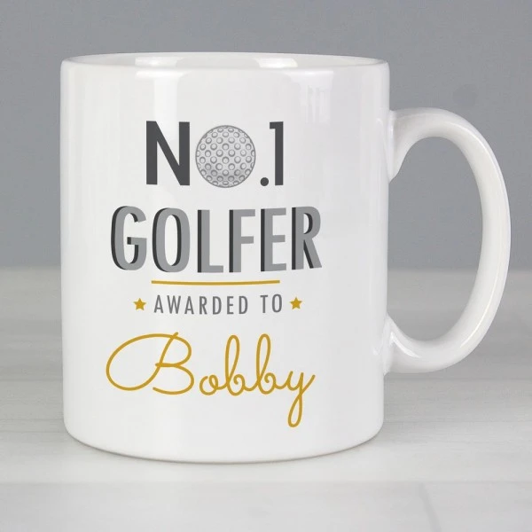 Personalised No.1 Golfer Mug 1 Personalised No.1 Golfer Mug