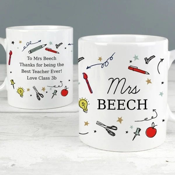 Personalised School Teachers Mug 4 Personalised School Teachers Mug - Image 4