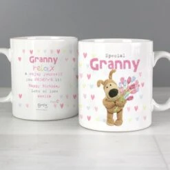 Personalised Boofle Birthday Flowers Mug 11 Personalised Boofle Birthday Flowers Mug -PERSONALISE STORE p0805j01 4