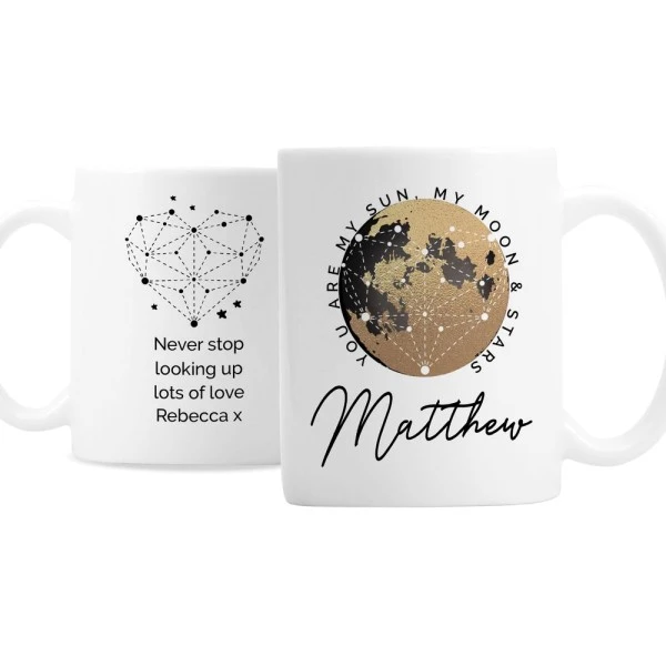 Personalised You Are My Sun My Moon Mug 2 Personalised You Are My Sun My Moon Mug - Image 2