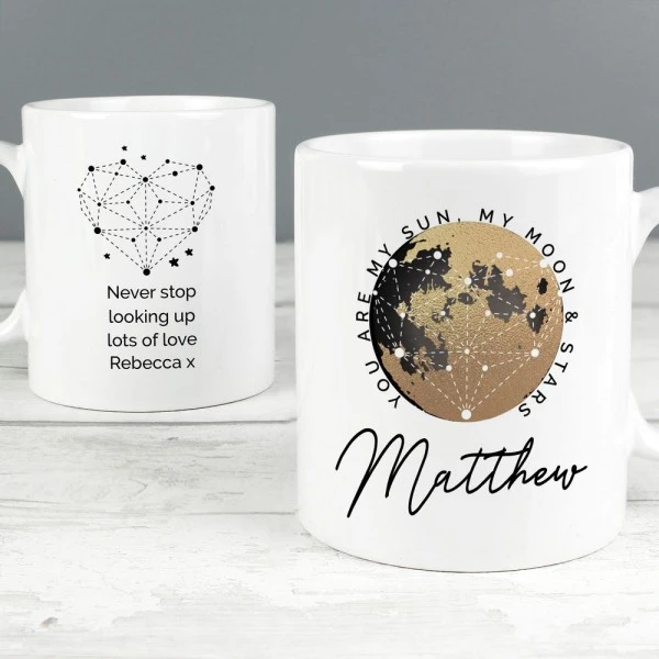 Personalised You Are My Sun My Moon Mug 3 Personalised You Are My Sun My Moon Mug - Image 3