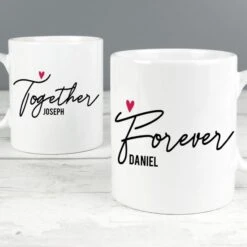 Personalised Together Forever Mug Set 7 Personalised Together Forever Mug Set -PERSONALISE STORE p0805j27 3