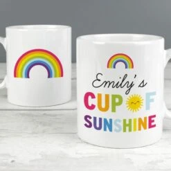 Personalised Rainbow Cup Of Sunshine Mug 7 Personalised Rainbow Cup Of Sunshine Mug -PERSONALISE STORE p0805j66 2