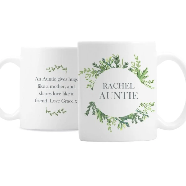Personalised Botanical Mug 2 Personalised Botanical Mug - Image 2