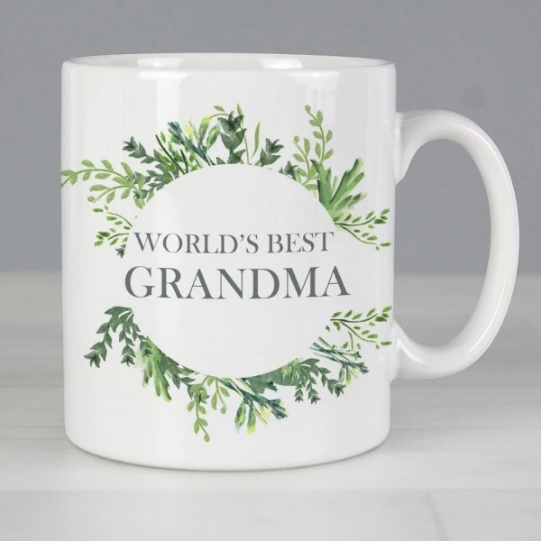 Personalised Botanical Mug 6 Personalised Botanical Mug - Image 6