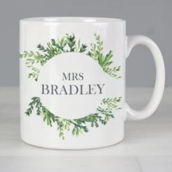 Personalised Botanical Mug 13 Personalised Botanical Mug -PERSONALISE STORE p0805k29 6
