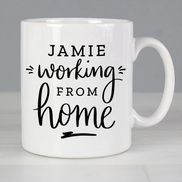 Personalised Working From Home Mug 4 Personalised Working From Home Mug - Image 4