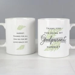 Personalised Godparent Mug -PERSONALISE STORE p0805k95 2