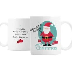 Personalised Mr Claus Christmas Mug -PERSONALISE STORE p0805k97 4