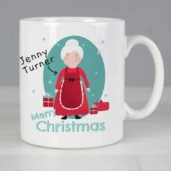 Personalised Mrs Claus Christmas Mug 13 Personalised Mrs Claus Christmas Mug -PERSONALISE STORE p0805k98 6