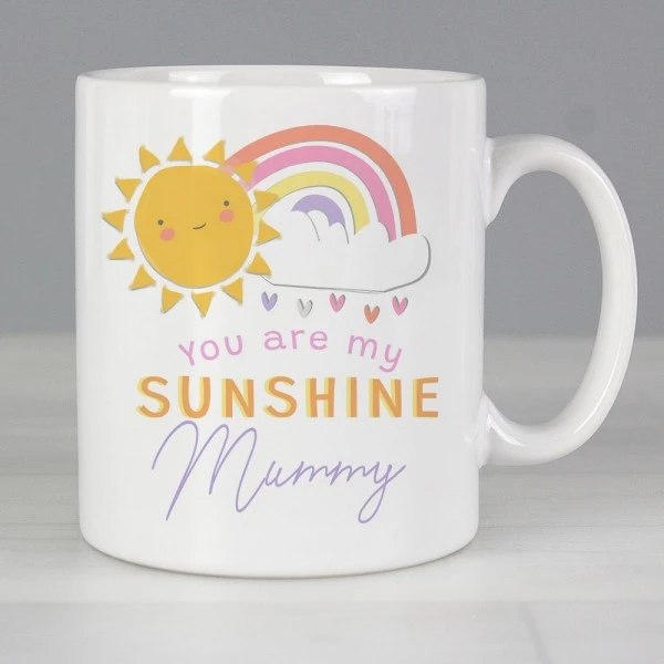 Personalised You Are My Sunshine Mug 1 Personalised You Are My Sunshine Mug