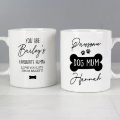 Personalised Pawsome Dog Mum Mug -PERSONALISE STORE p0805l42 2