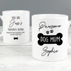 Personalised Pawsome Dog Mum Mug -PERSONALISE STORE p0805l42 3