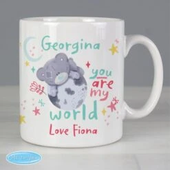 Personalised You Are My World Me To You Mug -PERSONALISE STORE p0805l45 3