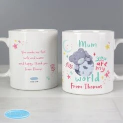 Personalised You Are My World Me To You Mug -PERSONALISE STORE p0805l45 4