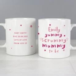 Personalised Yummy Scrummy Mummy To Be Mug -PERSONALISE STORE p0805l63 2