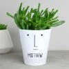 Personalised "Mr Face" Plant Pot