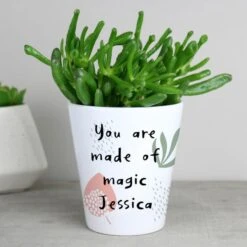 Personalised Abstract Pattern Plant Pot 8 Personalised Abstract Pattern Plant Pot -PERSONALISE STORE p0805l79 3