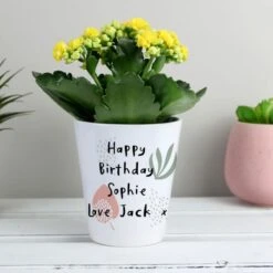 Personalised Abstract Pattern Plant Pot 9 Personalised Abstract Pattern Plant Pot -PERSONALISE STORE p0805l79 4