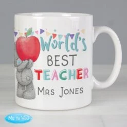 Personalised Me To You World's Best Teacher Mug