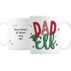 Personalised Dad Elf Mug 5 Personalised Dad Elf Mug -PERSONALISE STORE p0805m37 2