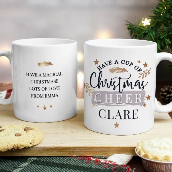 Personalised Cup Of Christmas Cheer Mug 2 Personalised Cup Of Christmas Cheer Mug - Image 2