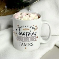 Personalised Cup Of Christmas Cheer Mug 6 Personalised Cup Of Christmas Cheer Mug -PERSONALISE STORE p0805m42 2