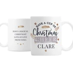 Personalised Cup Of Christmas Cheer Mug 7 Personalised Cup Of Christmas Cheer Mug -PERSONALISE STORE p0805m42 3