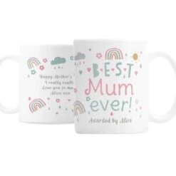 Personalised Best Ever Rainbows & Sunshine Mug -PERSONALISE STORE p0805m62 4