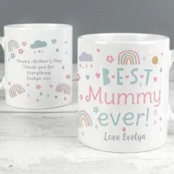Personalised Best Ever Rainbows & Sunshine Mug -PERSONALISE STORE p0805m62 6