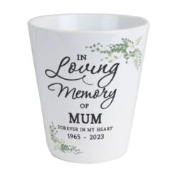Personalised In Loving Memory Plant Pot -PERSONALISE STORE p0805m64 4