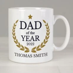 Personalised Dad Of The Year Mug -PERSONALISE STORE p0805m70 2