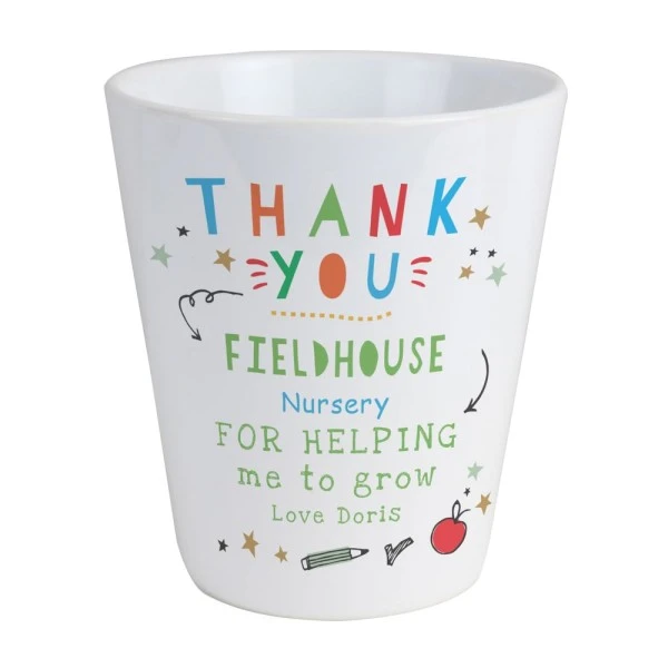 Personalised Thank You Teacher Plant Pot 5 Personalised Thank You Teacher Plant Pot - Image 5