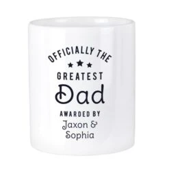 Personalised Officially The Greatest Ceramic Storage Pot 11 Personalised Officially The Greatest Ceramic Storage Pot -PERSONALISE STORE p0805n24 4