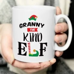Personalised Elf Christmas Mug -PERSONALISE STORE p0805n72 7