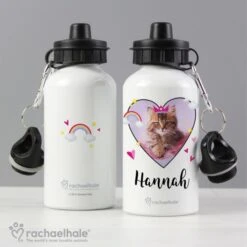 Personalised Rachael Hale Cute Cat Drinks Bottle -PERSONALISE STORE p080791 3