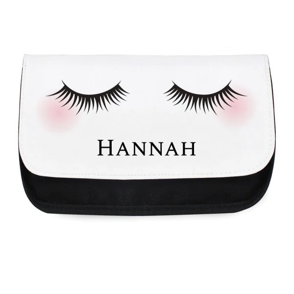 Personalised Eyelashes Make Up Bag 2 Personalised Eyelashes Make Up Bag - Image 2