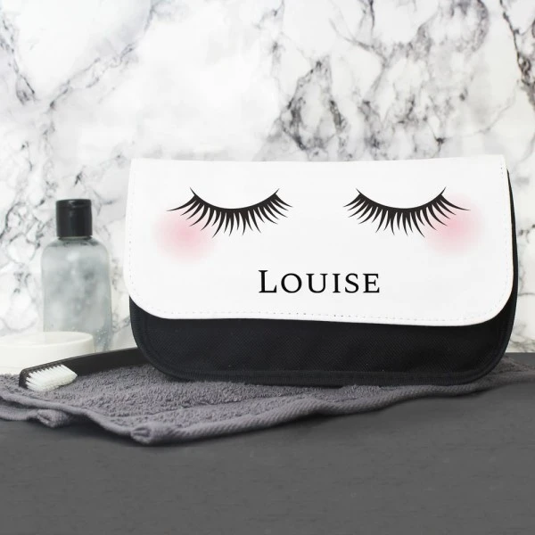 Personalised Eyelashes Make Up Bag 3 Personalised Eyelashes Make Up Bag - Image 3